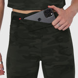 W030. LYCRA® 3-in-1 Legging - Dark Camo