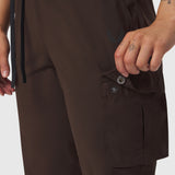 W032. Tetra-Lite® Cargo High Rib Jogger - Dark Earth