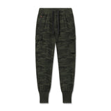 W032. Tetra-Lite® Cargo High Rib Jogger - Dark Camo