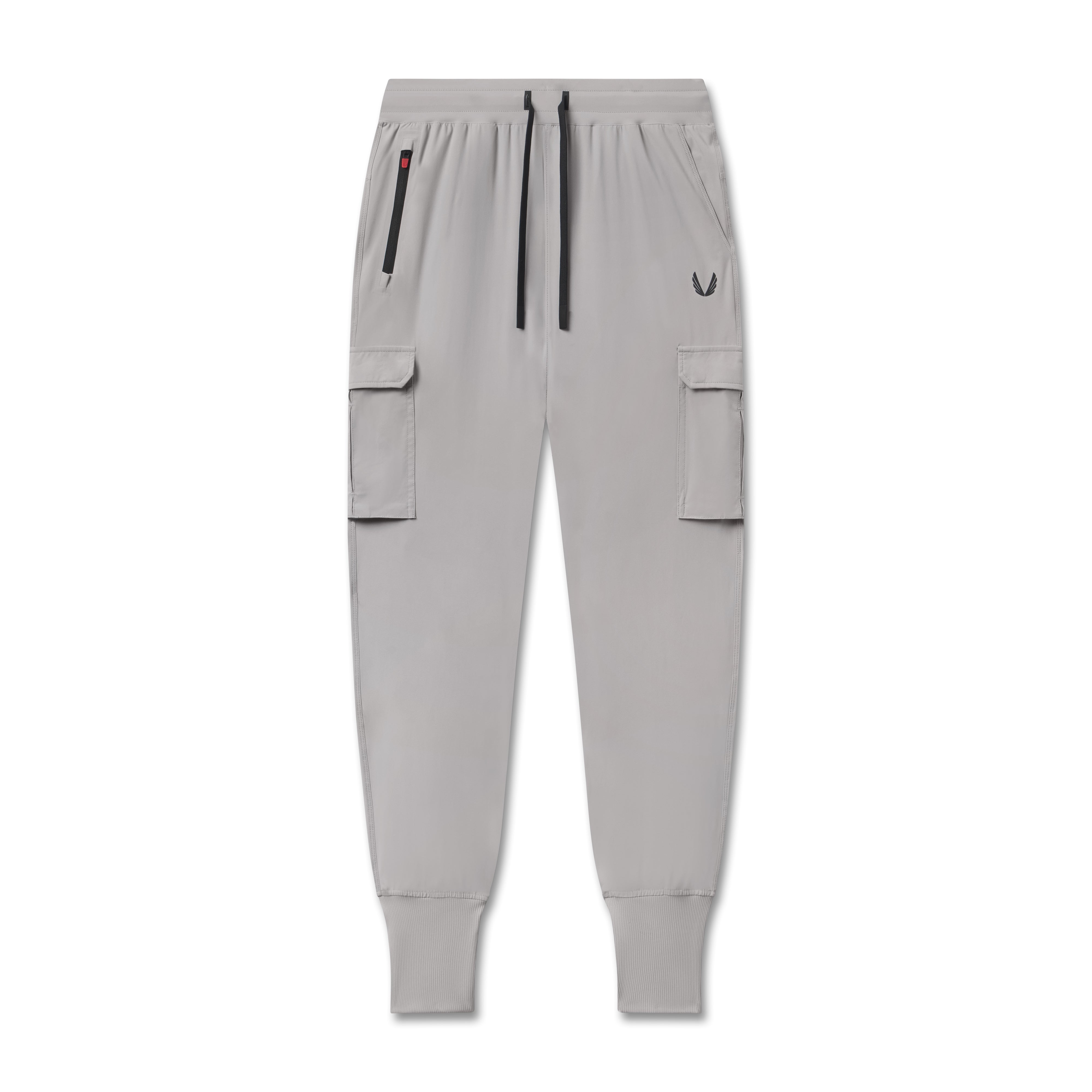 Tetra-Lite Cargo High Rib Jogger in slate grey, front view