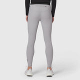 W055. Lycra® Ribbed Running Tight - Slate Grey