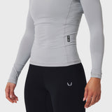 W058. LYCRA® ADAPTIV Baselayer Longsleeve - Slate Grey