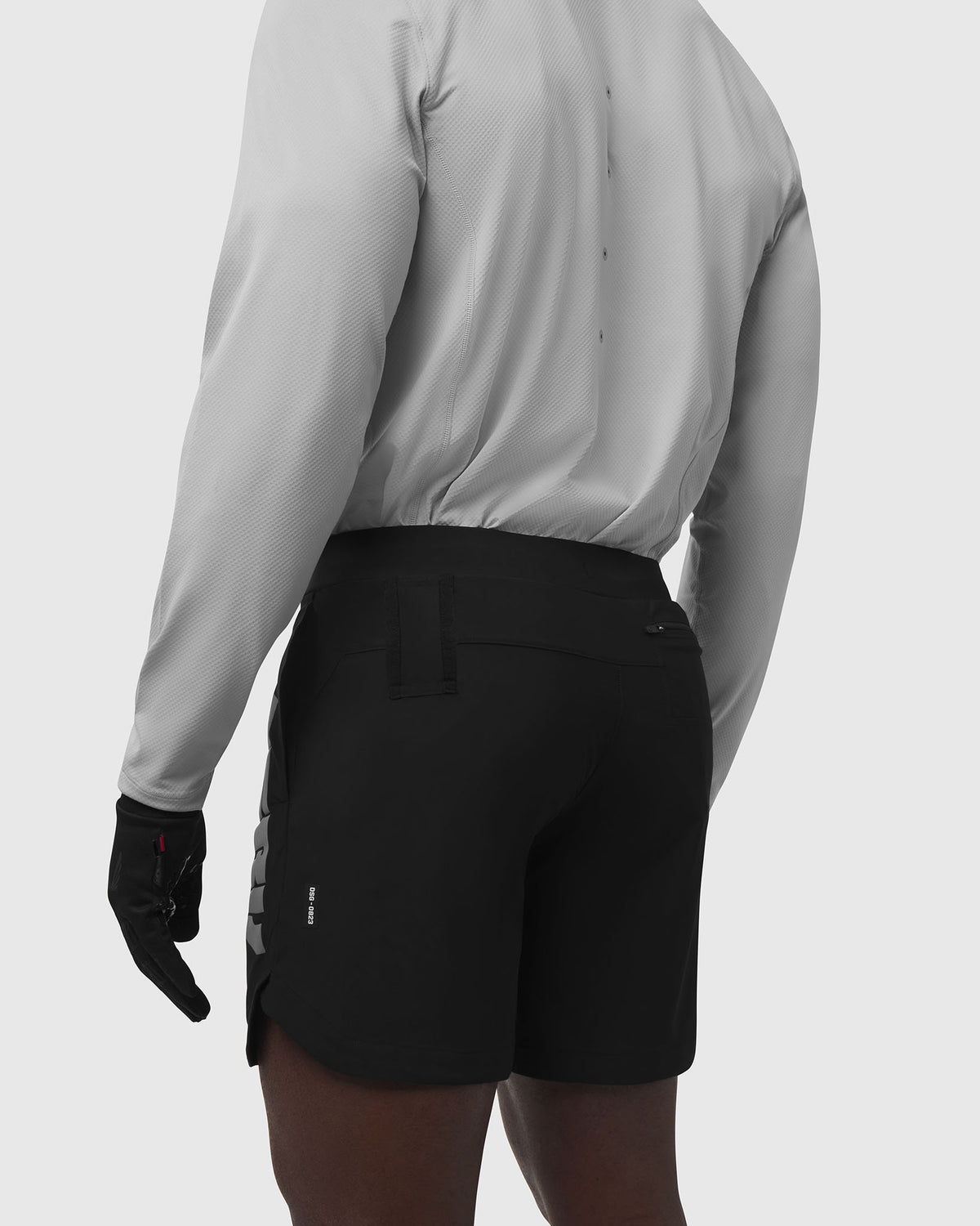 0823. Tetra-Lite® 7" Linerless Short - Black "8 ASRV"