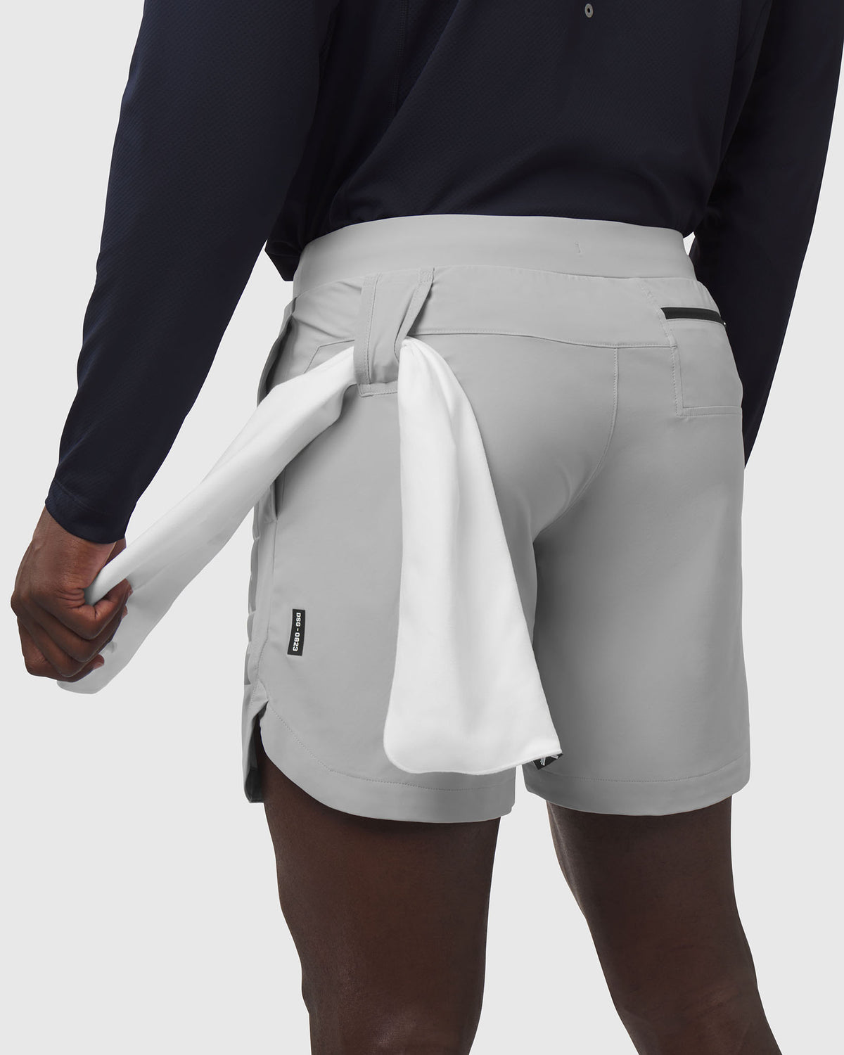 0823. Tetra-Lite® 7" Linerless Short - Slate Grey "8 ASRV"