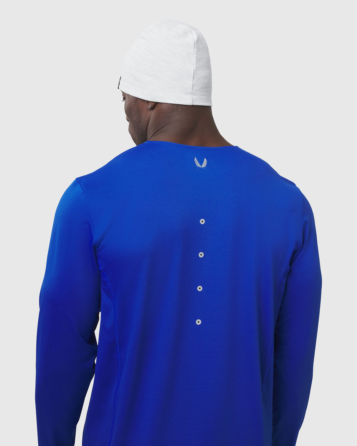 0907. AeroSilver® Training Long Sleeve - Electric Blue "Space Bracket"