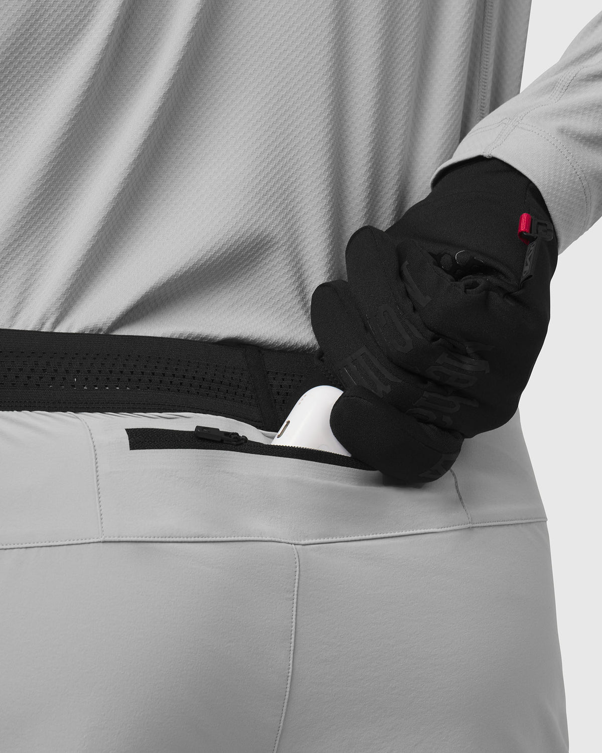 0953. Aerotex™ Hybrid Liner Short - Slate Grey/Black "Blade"