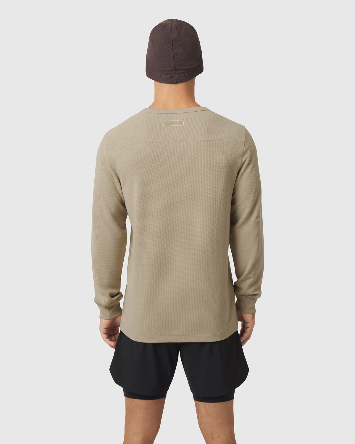 1112. Tech-Waffle™ Longsleeve - Khaki