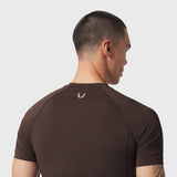 1164. LYCRA® ADAPTIV Baselayer Shortsleeve - Dark Earth