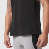 Subtle Scooped hem for added range of motion