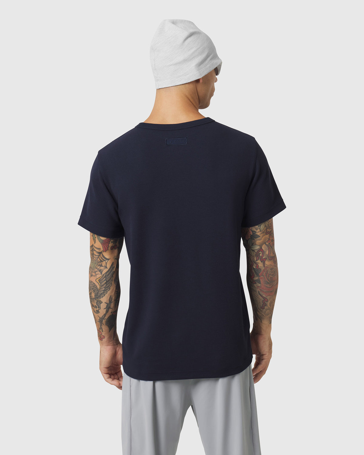 1202. Tech-Waffle™ Tee - Navy