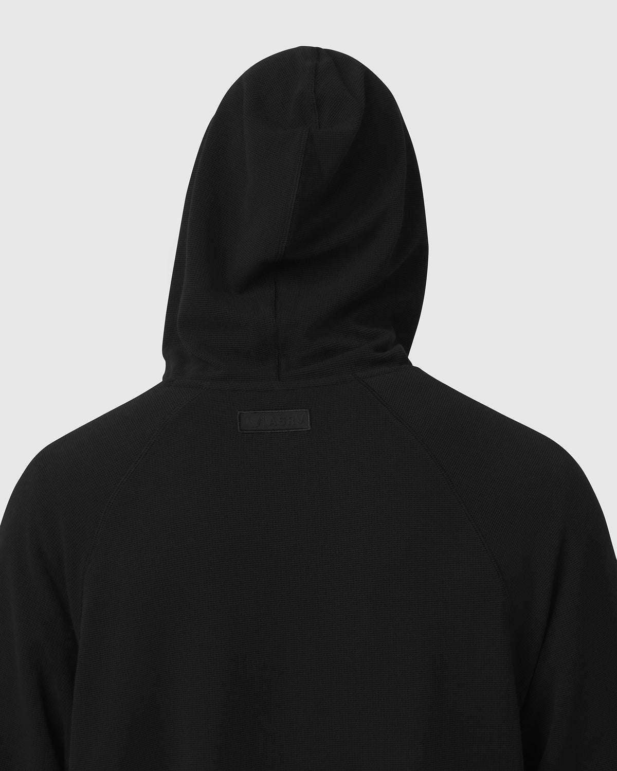 1206. Tech-Waffle™ Scuba Hoodie - Black