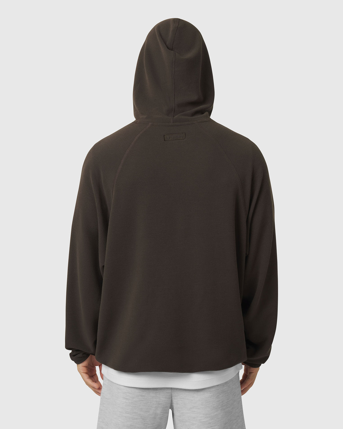 1206. Tech-Waffle™ Scuba Hoodie - Dark Earth