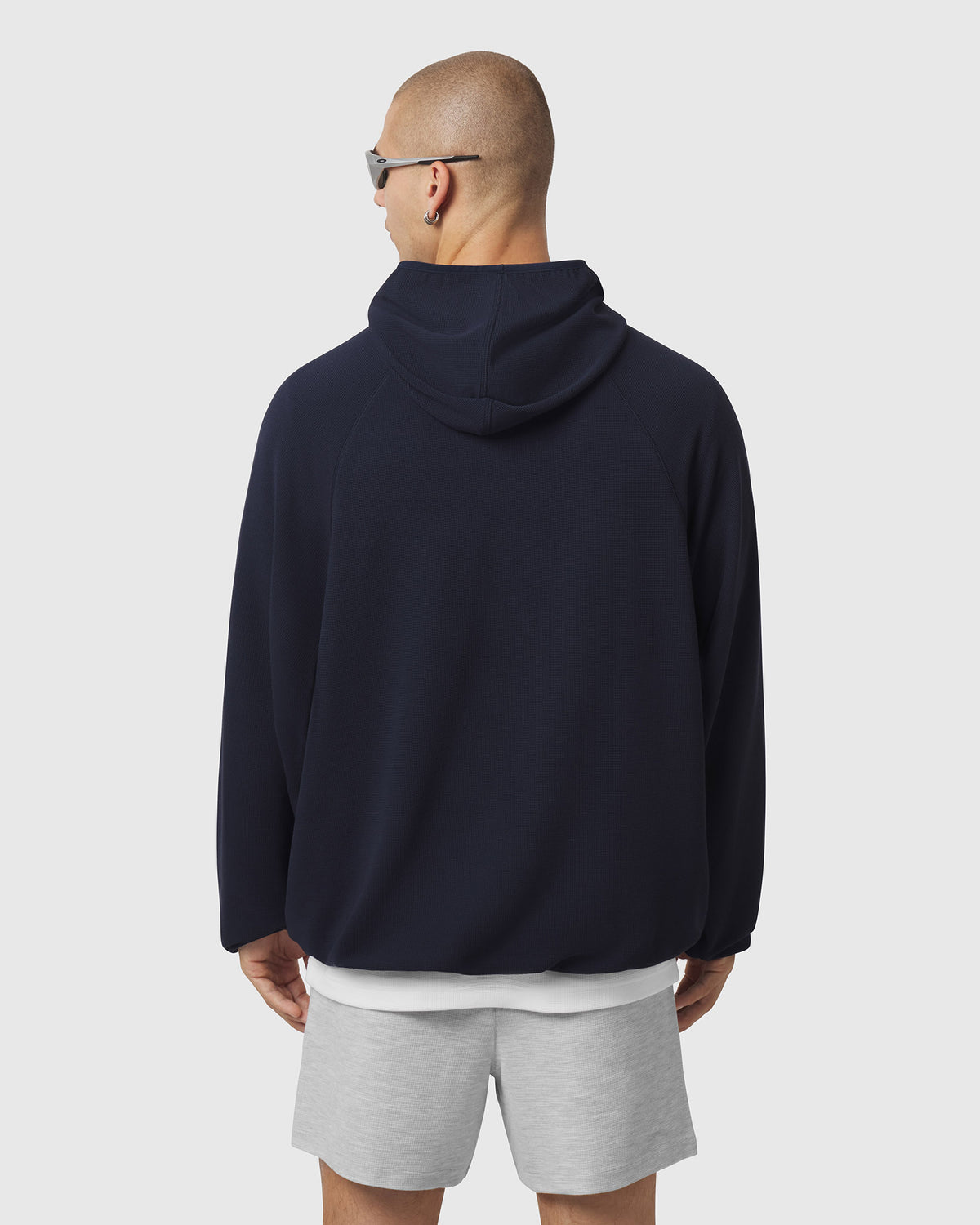 1206. Tech-Waffle™ Scuba Hoodie - Navy
