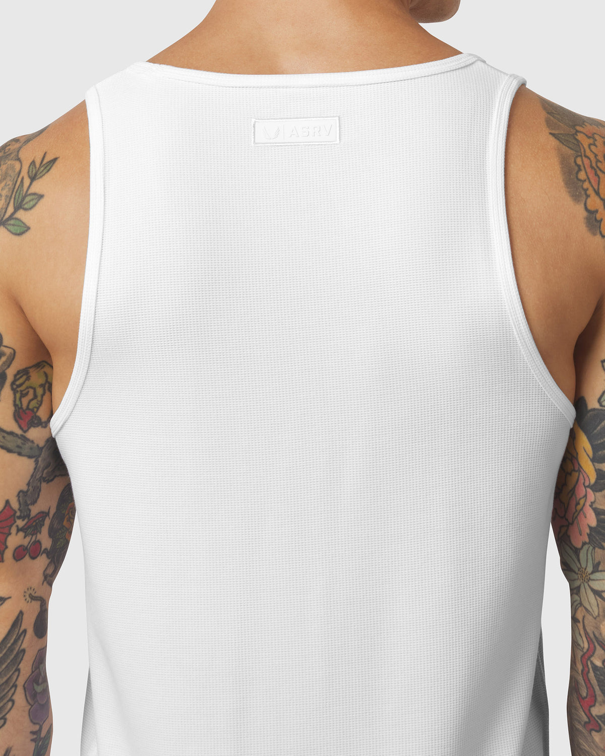 1207. Tech-Waffle™ Slim Tank - White