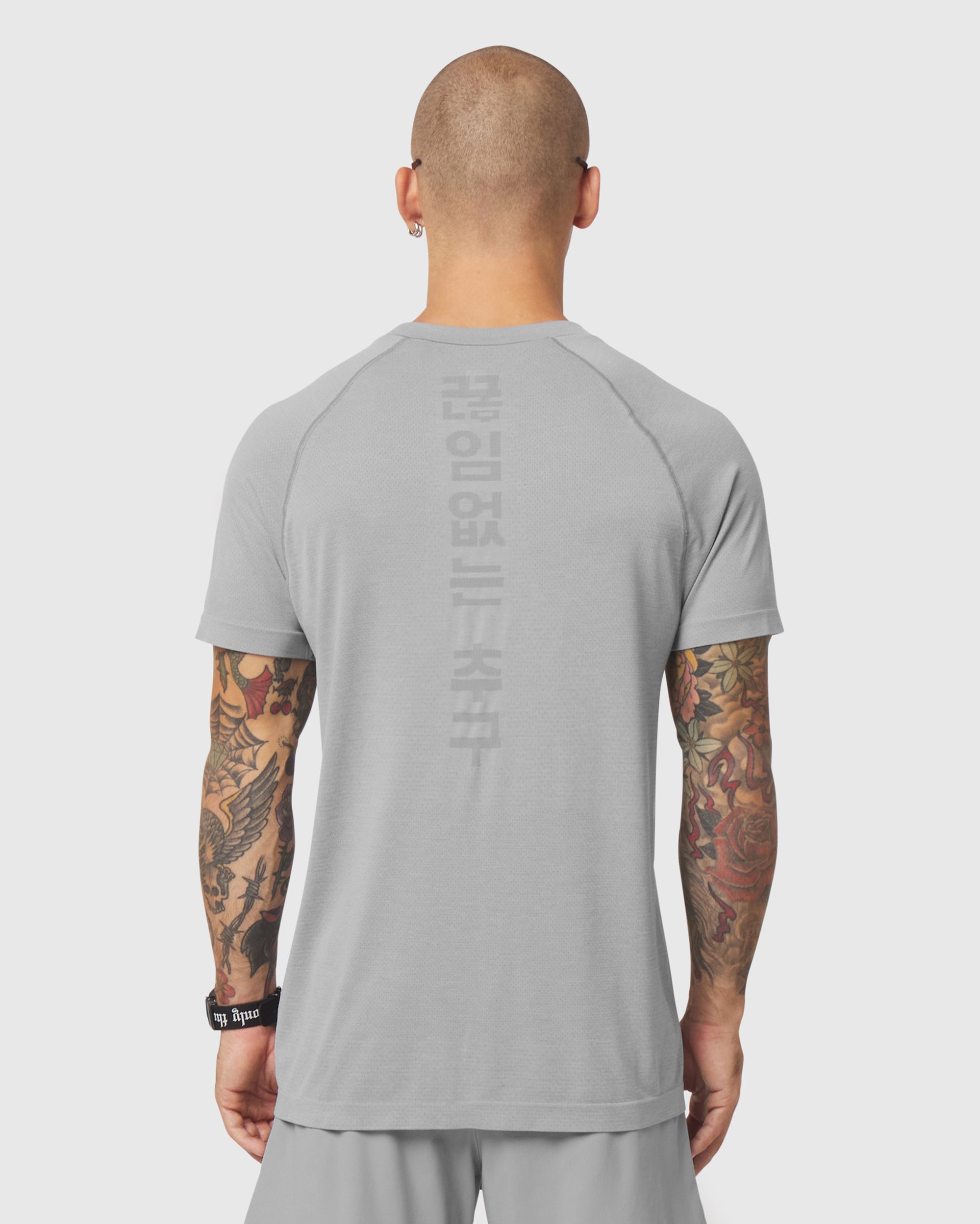 1213. Seamless Training Tee - Slate Grey