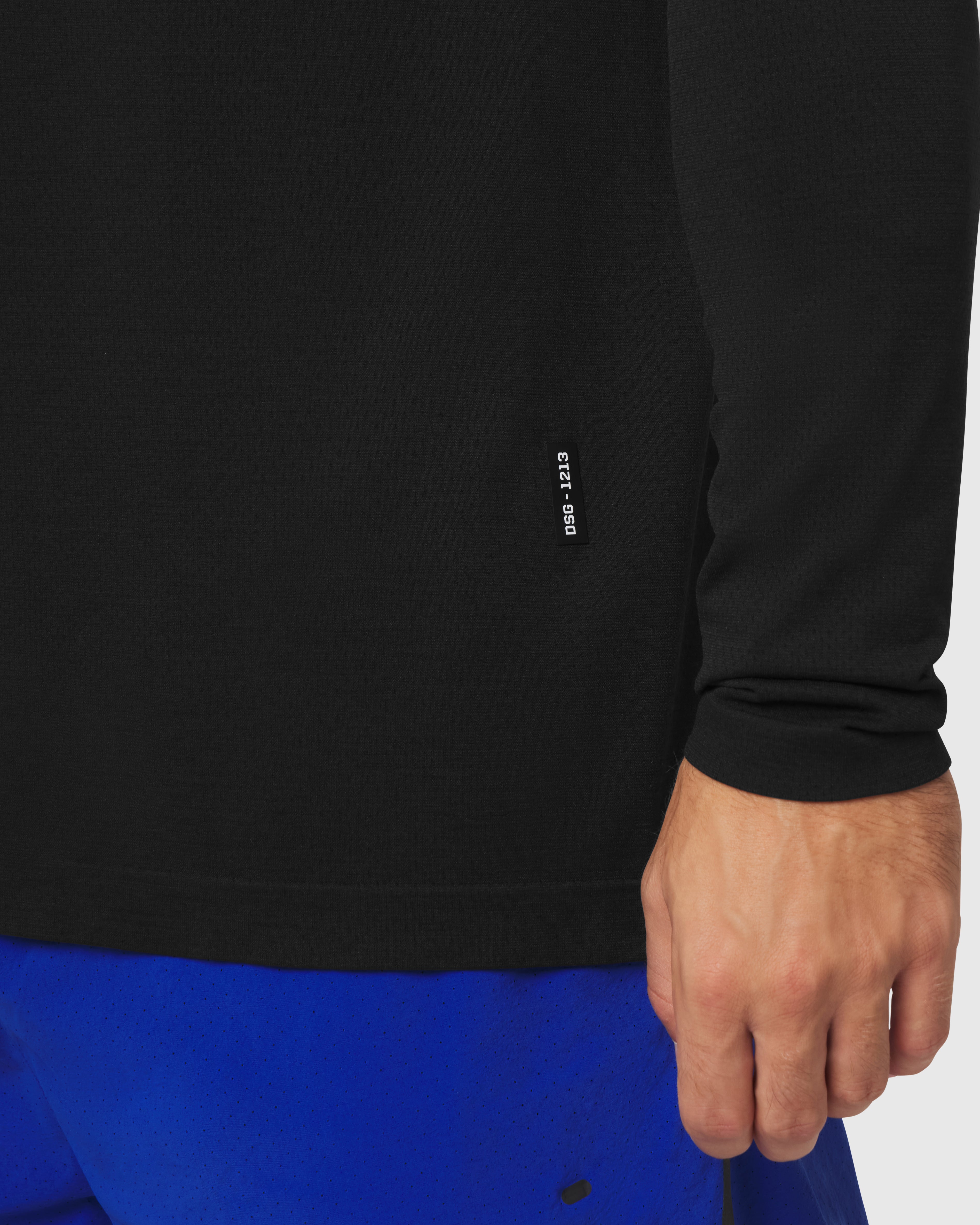 1214. Seamless Training Long Sleeve - Black