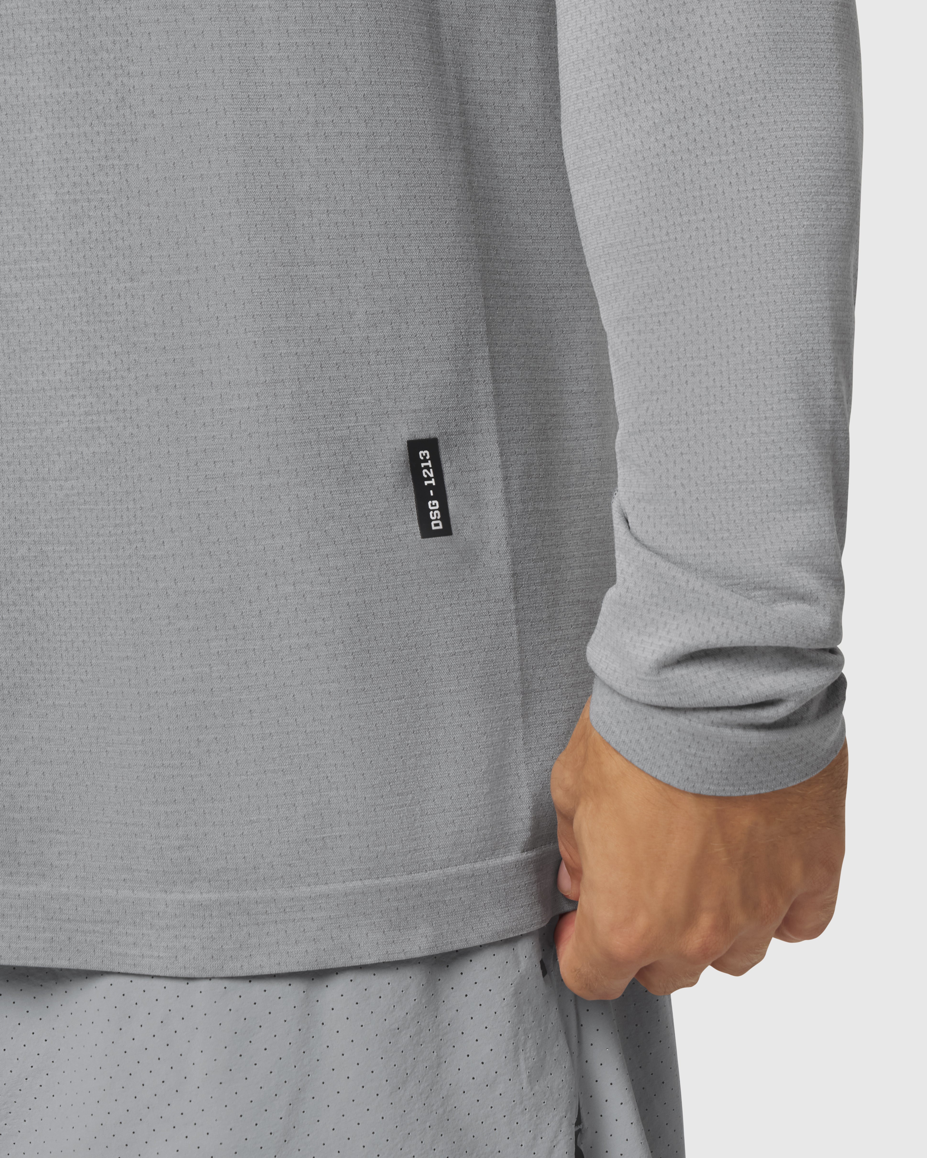 1214. Seamless Training Long Sleeve - Slate Grey