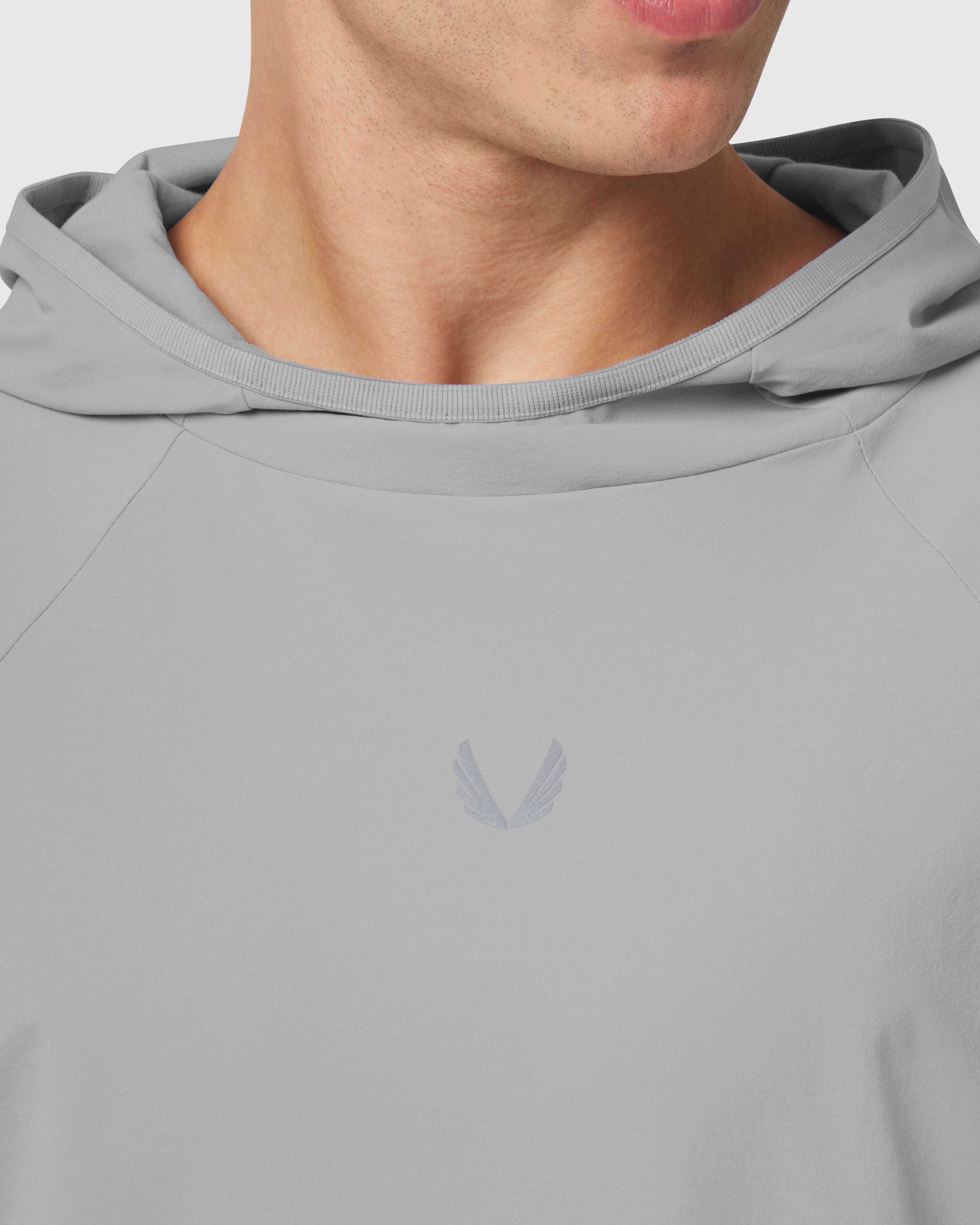 1216. Aerotex™ Reversible Hoodie - Slate Grey