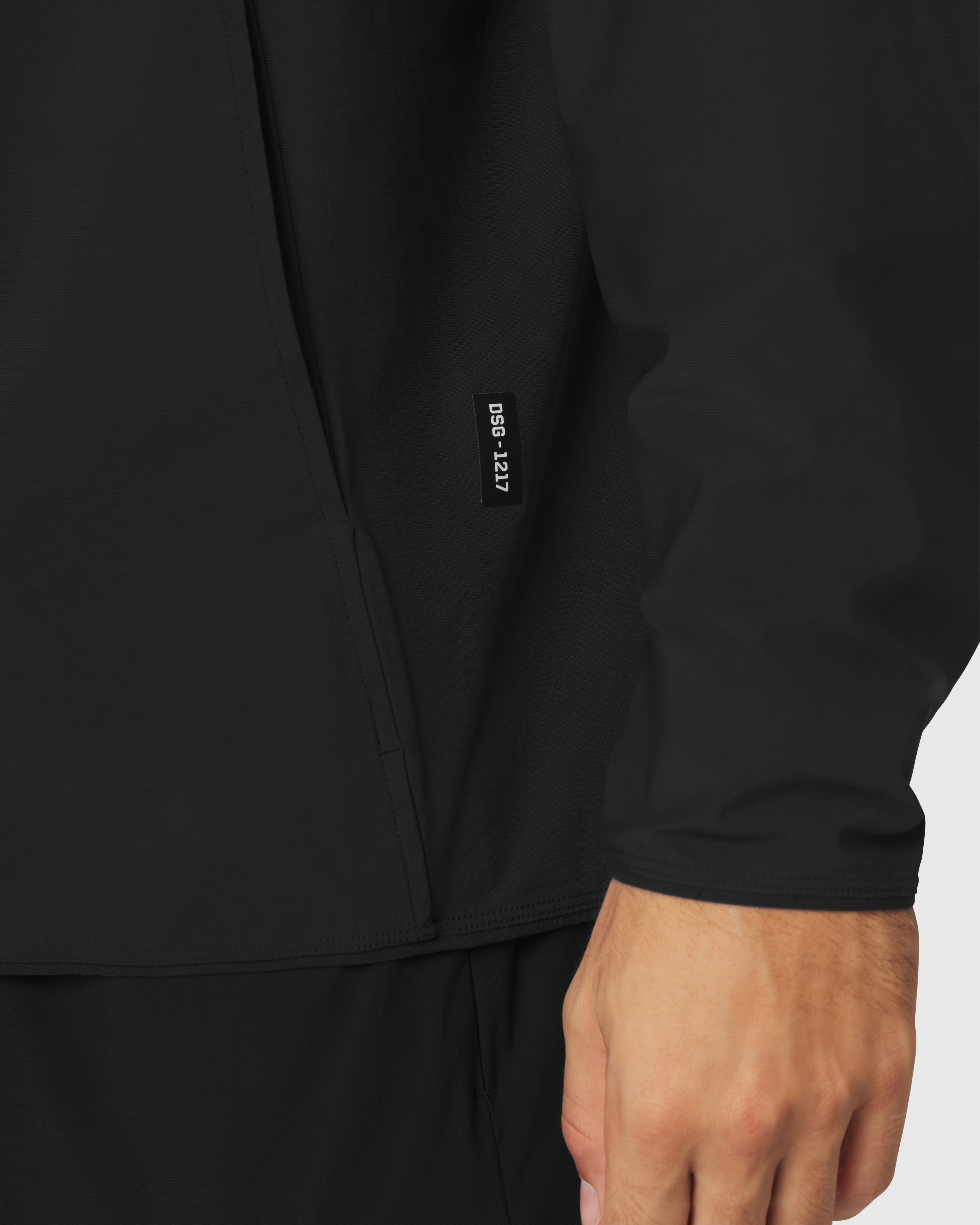 1217. Tetra-Lite® Full Zip Jacket - Black
