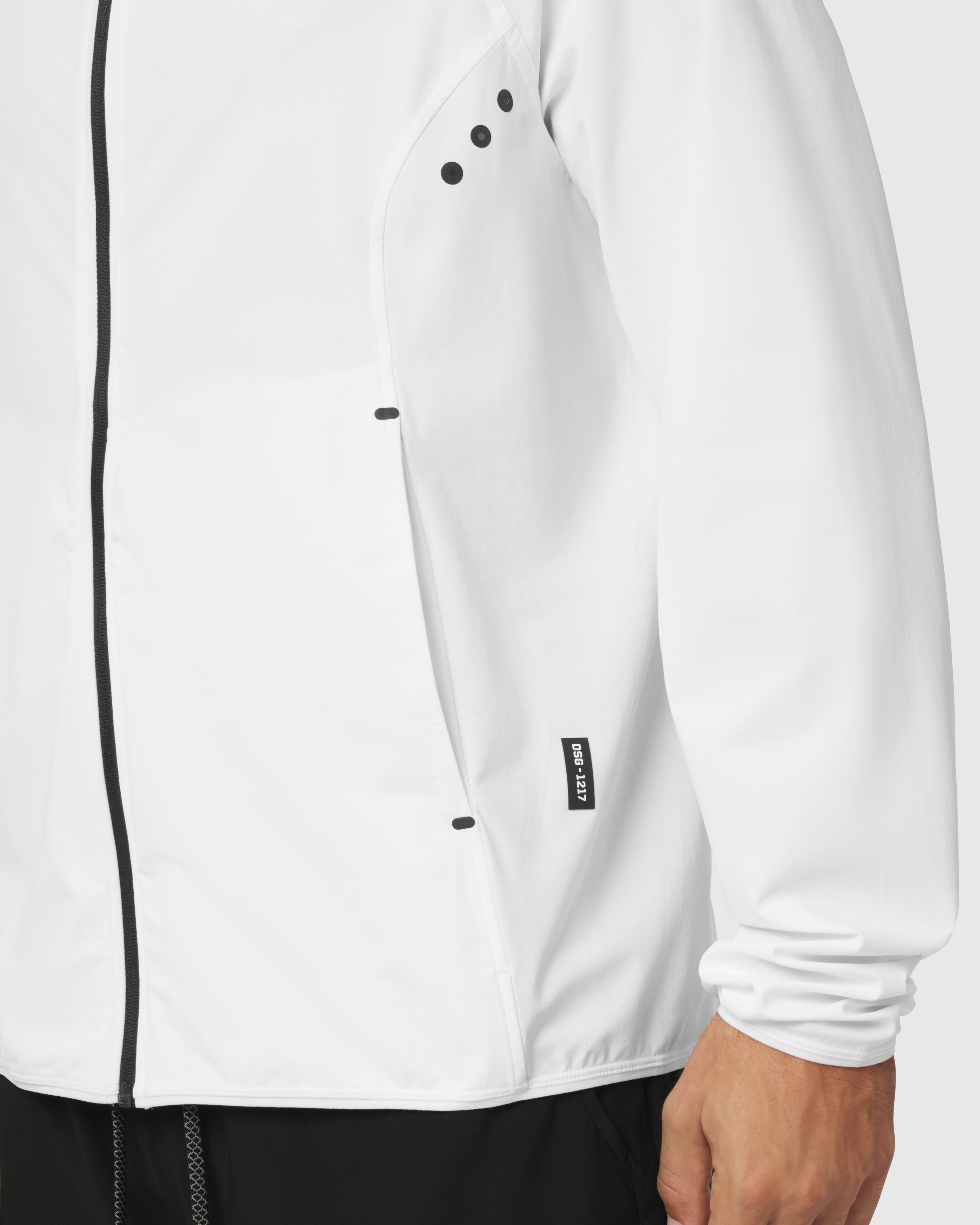 1217. Tetra-Lite® Full Zip Jacket - White