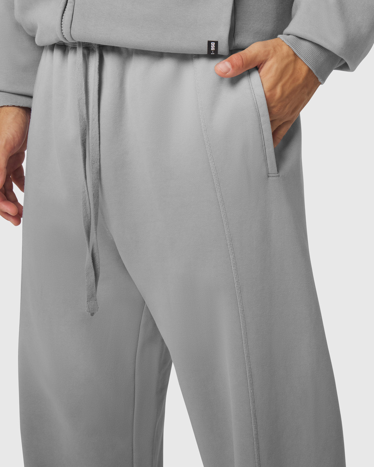 1221. Tech Essential™ Cinch Sweatpants - Slate Grey Sun Fade
