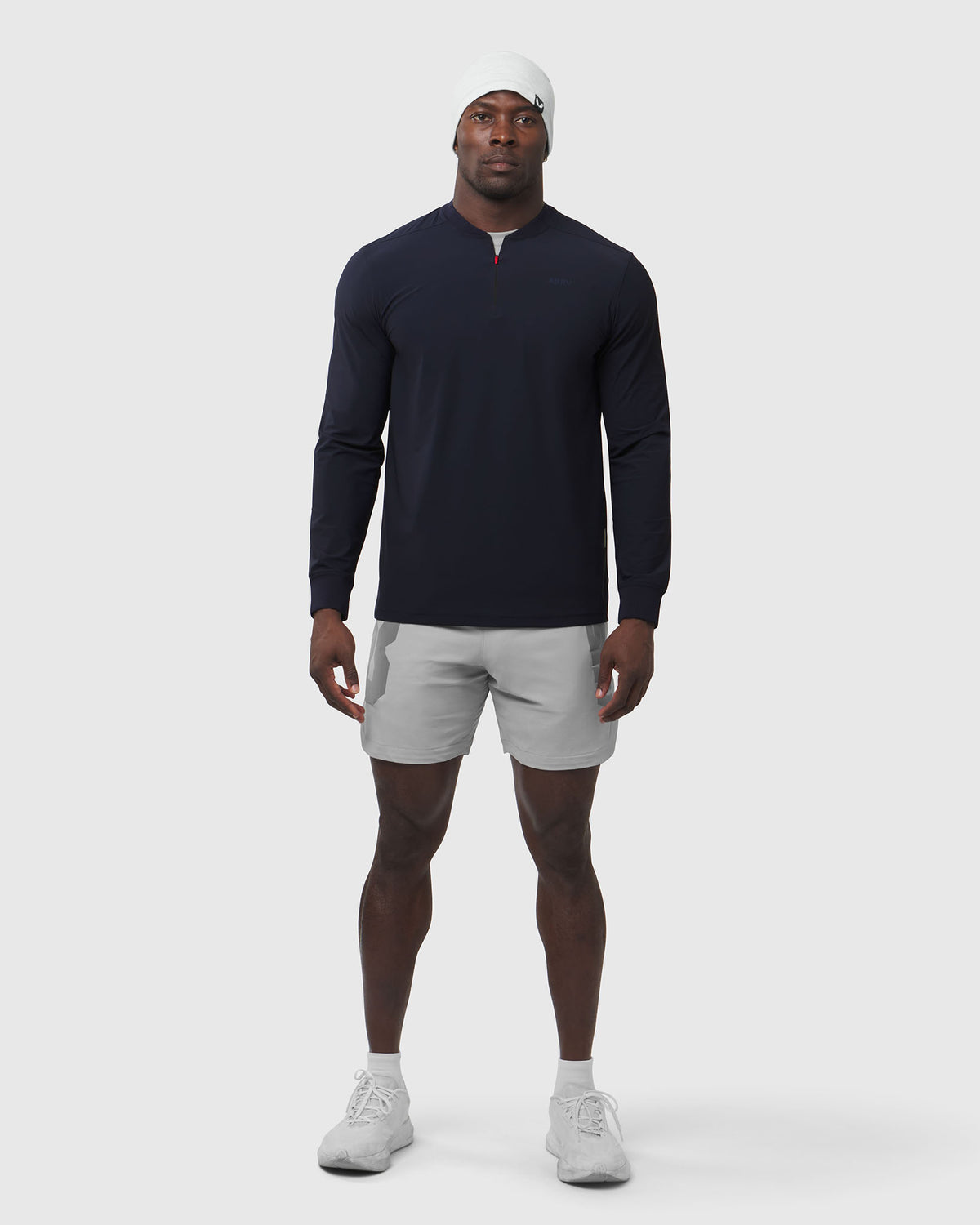 1240. Tetra-Lite™ Quarter Zip Long Sleeve - Navy