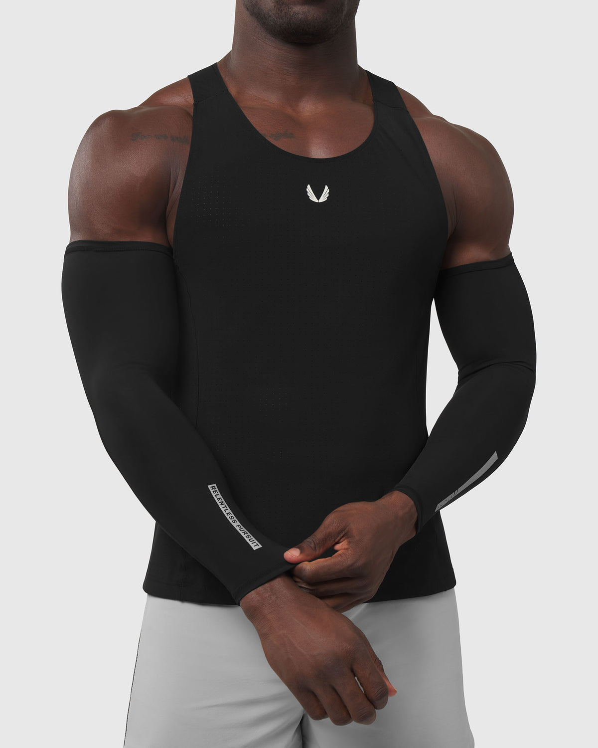 WarpFlexx® Arm Sleeve - Black "Blade"