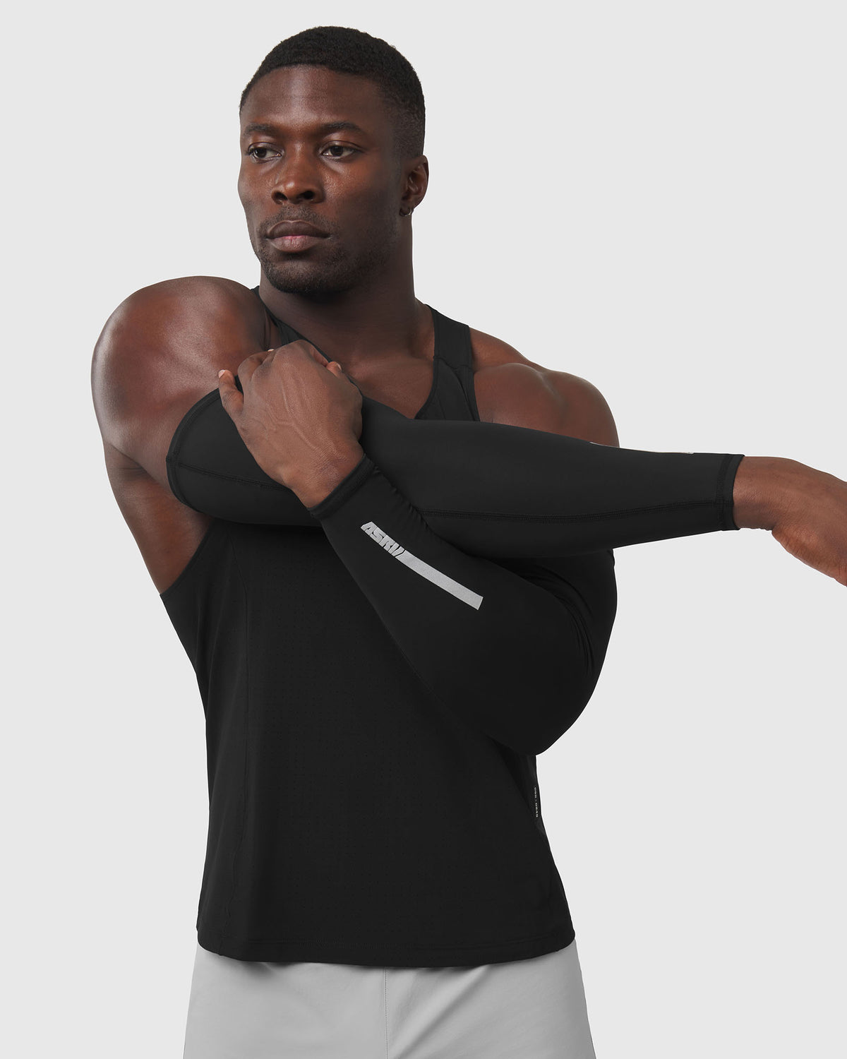 WarpFlexx® Arm Sleeve - Black "Blade"