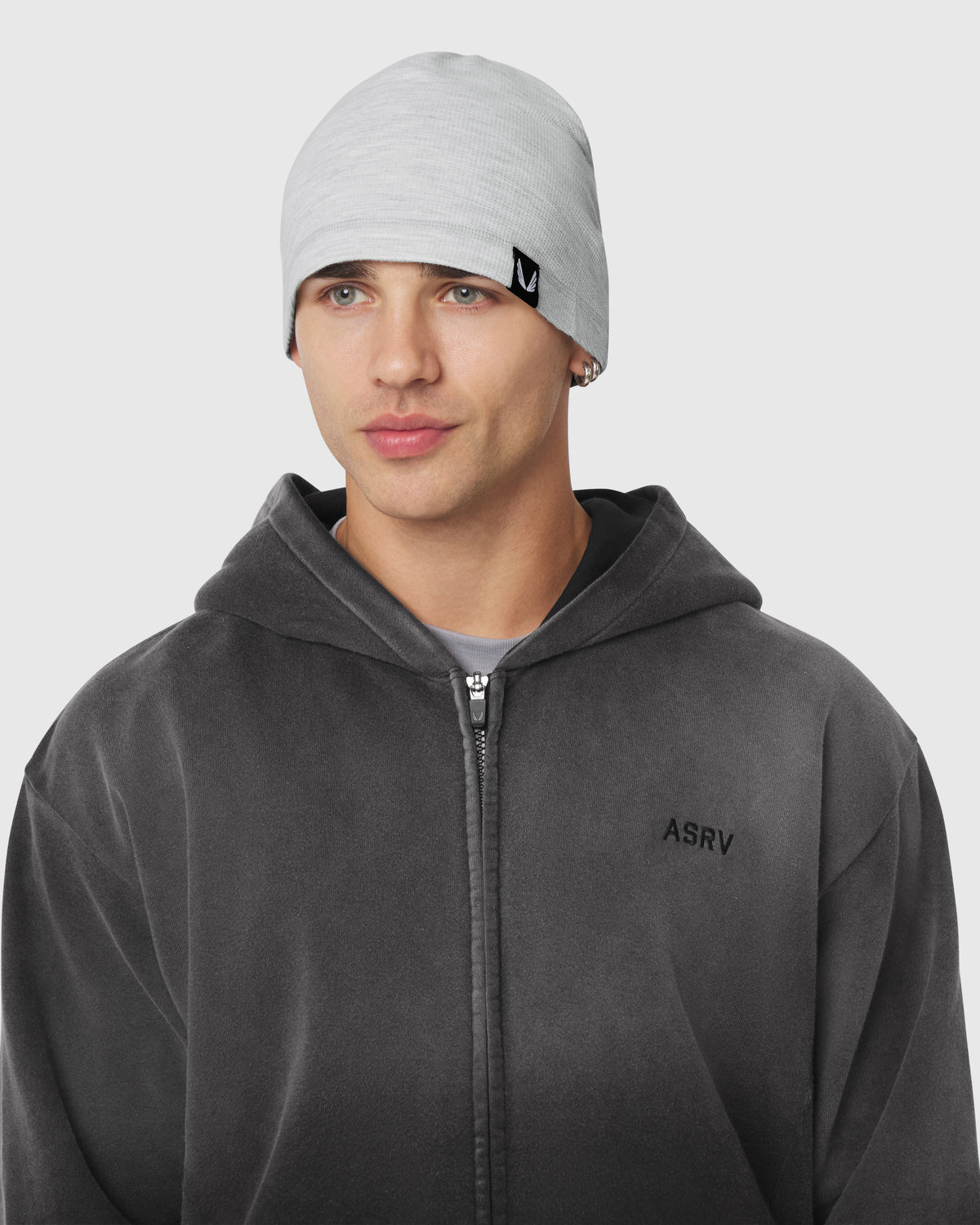 Tech-Waffle™ Skully - Heather Grey