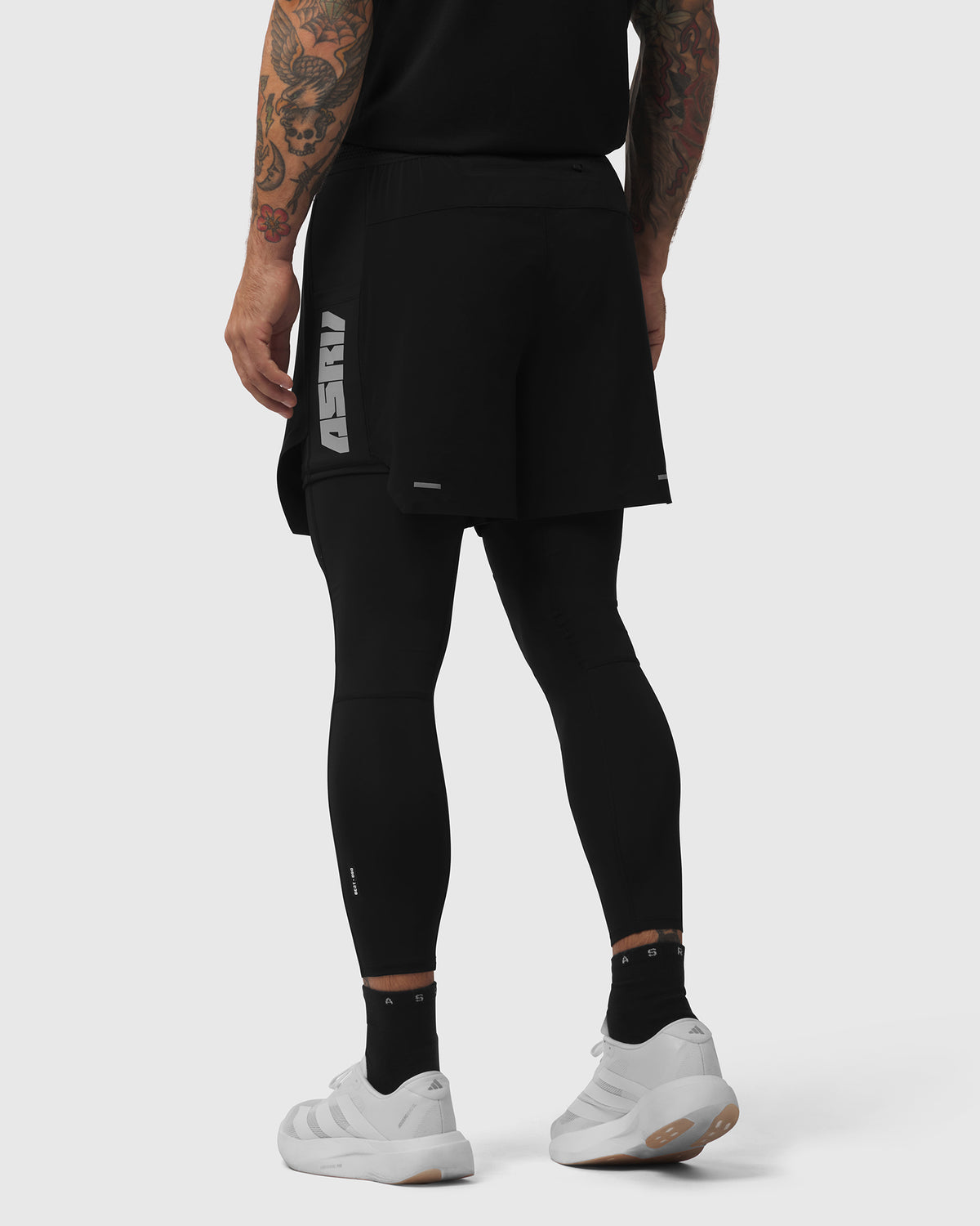 1239. Aerotex™ Hybrid Legging - Black/Black "Blade"