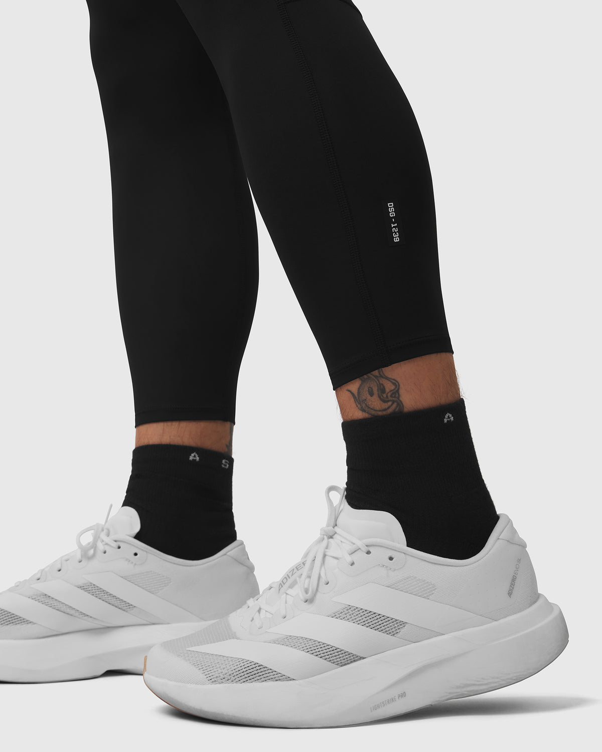 1239. Aerotex™ Hybrid Legging - Black/Black "Blade"