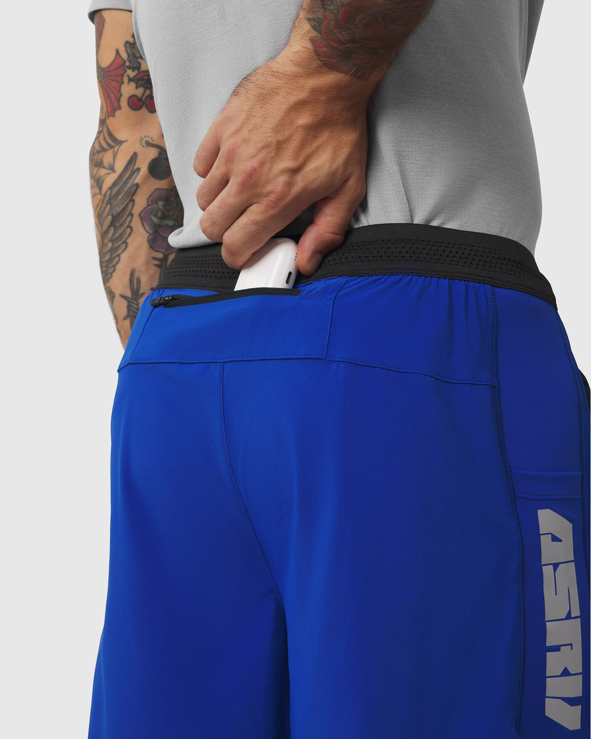 1239. Aerotex™ Hybrid Legging - Electric Blue/Electric Blue "Blade"