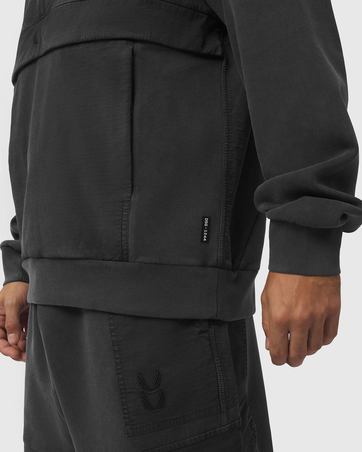 1244. Garment Dyed Ripstop DRI-CORE™ Jacket - Black