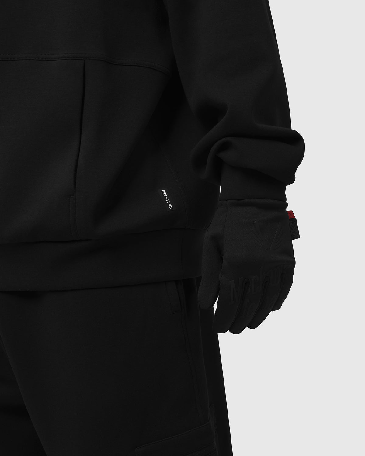 1245. DRI-CORE™ Hoodie - Black