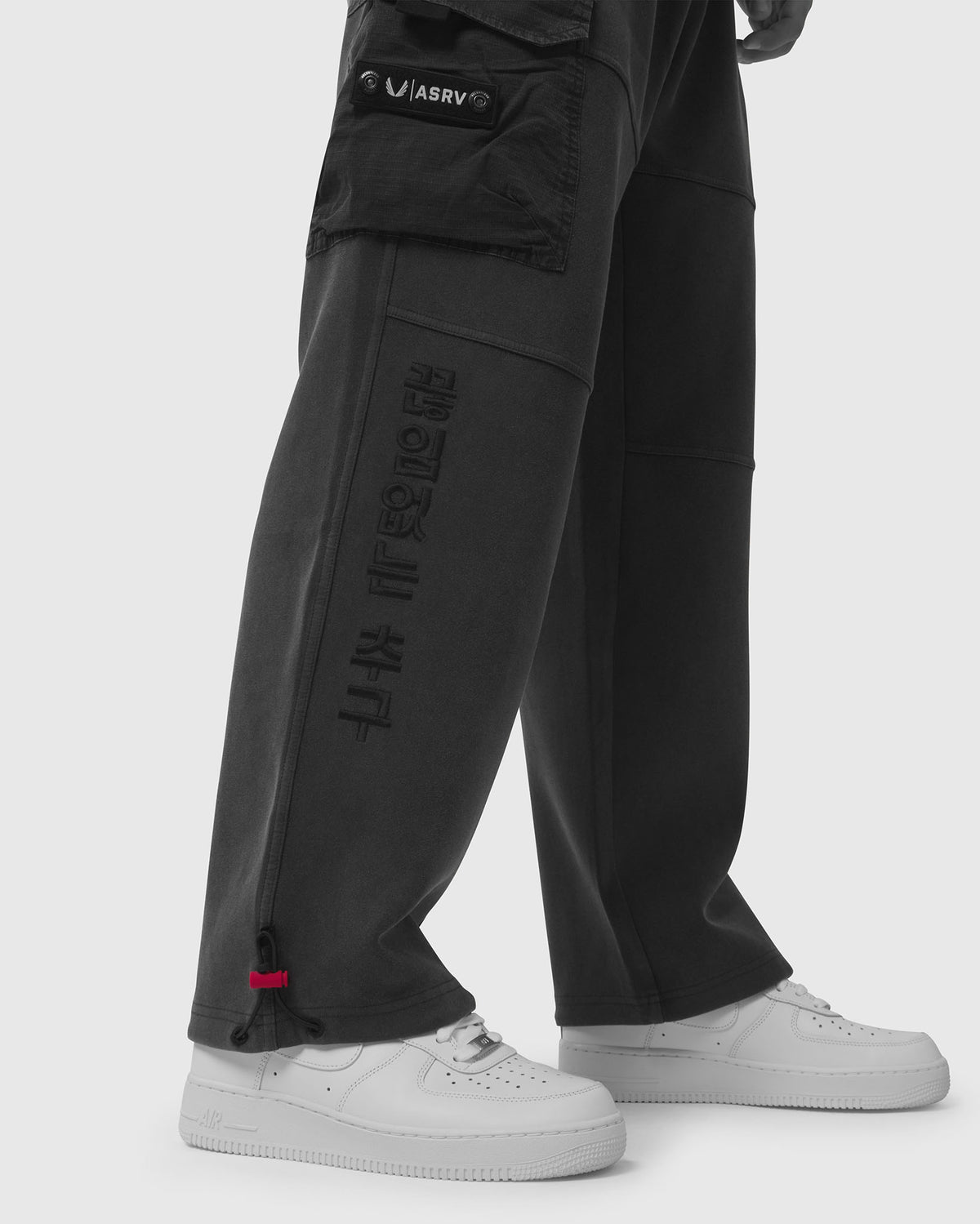1251. Garment Dyed Ripstop DRI-CORE™ Cargo Pant - Black