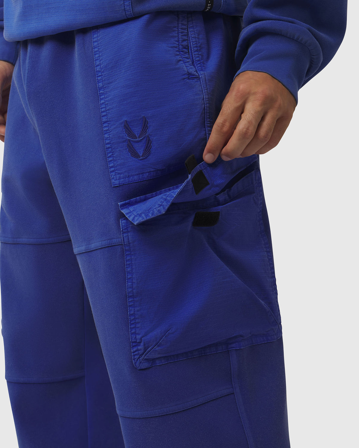 1251. Garment Dyed Ripstop DRI-CORE™ Cargo Pant - Electric Blue