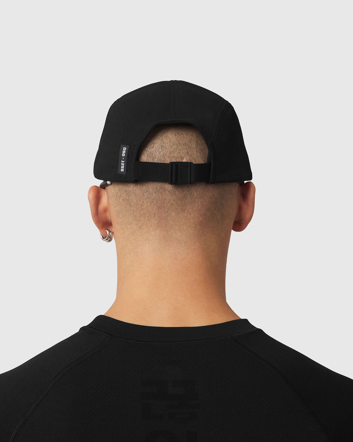 1255. Tetra-Lite® Notch® Hat - Black/White "ASRV"