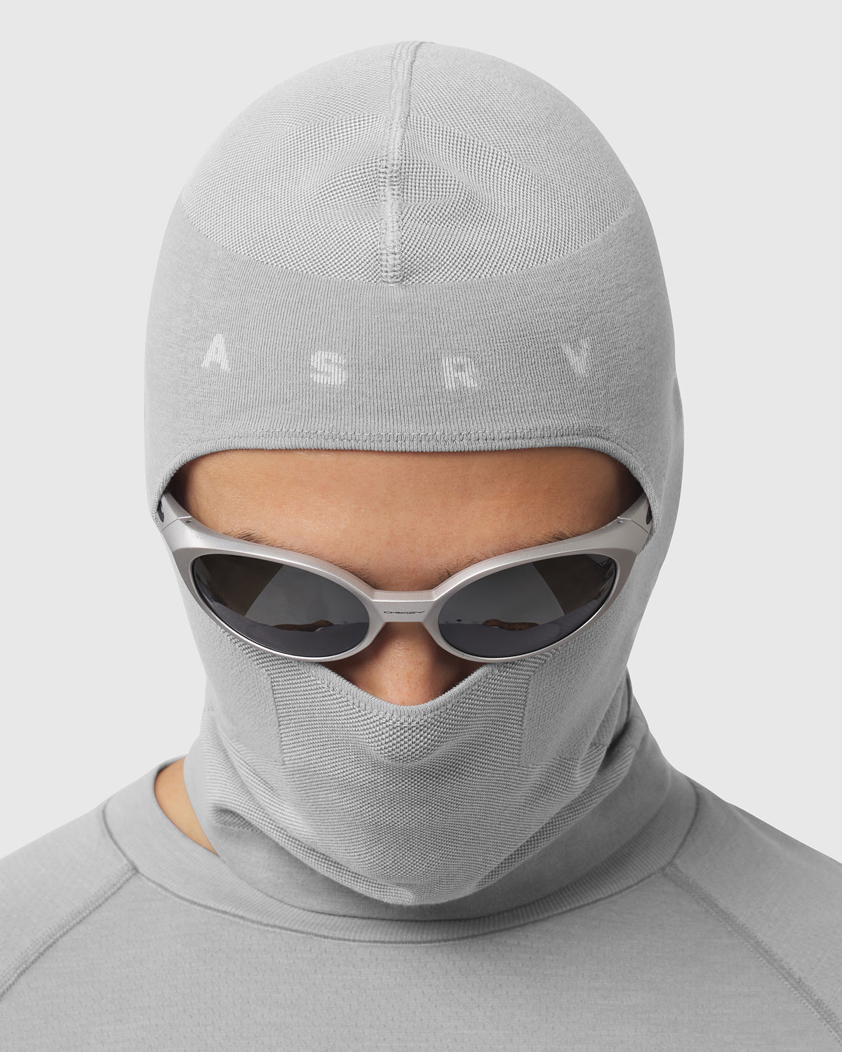1257. Seamless Balaclava - Slate Grey