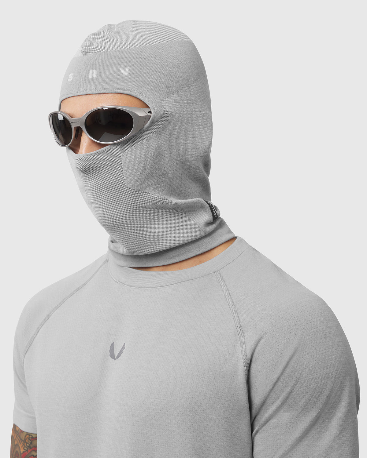 1257. Seamless Balaclava - Slate Grey