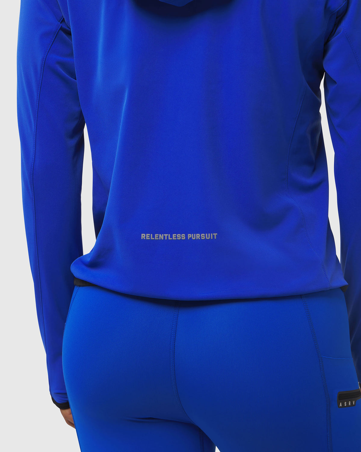 W122. Thermal Training Hoodie - Electric Blue