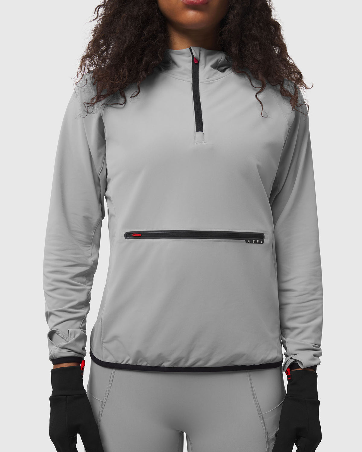 W122. Thermal Training Hoodie - Slate Grey