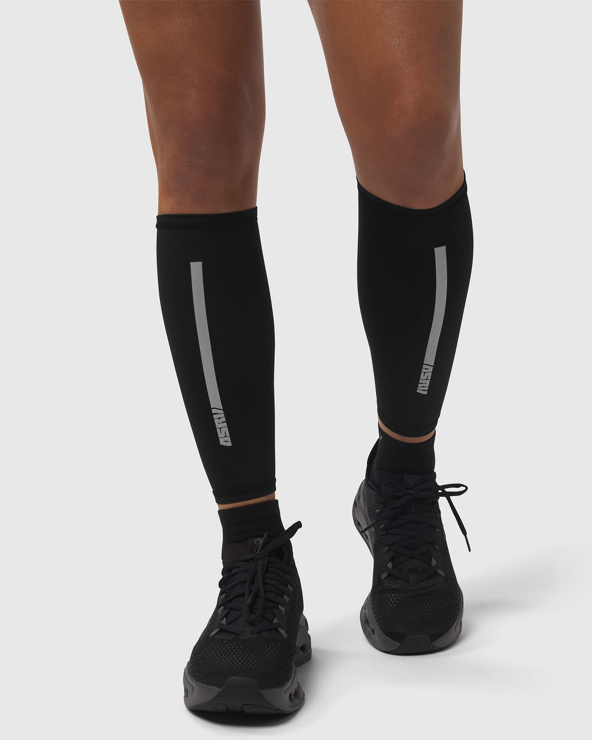 WarpFlexx® Calf Sleeve - Black "Blade"