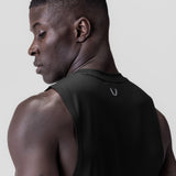 0837. 3D-Lite® 2.0 Lycra® Muscle Tank - Black "RP"