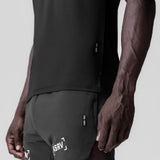 0839. 3D-Lite® 2.0 Lycra® Fitted Tee - Black "OTWR Block"