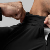 1018. Aerotex™ Weather-Ready Bonded Windbreaker - Black