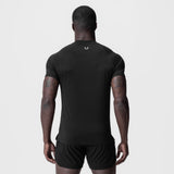 0919. Supima® Fitted Tee - Black