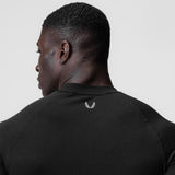0919. Supima® Fitted Tee - Black