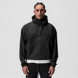 0717. Weather-Ready Anorak Jacket - Black "Patch"