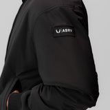 0858. Ripstop Insulated Bomber Jacket - Black