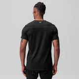0846. CottonPlus™ Standard Mesh Back Tee - Black
